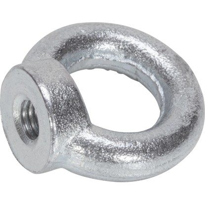 Gyűrűs anya horganyzott acél M6