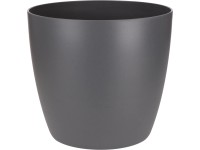Elho Brussels virágcserép kerek 14 cm antracit
