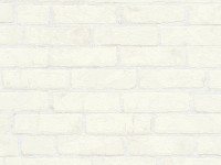 Michalsky fátyoltapéta Kő fémes fehér FSC®