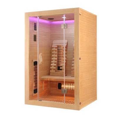 Malmö 2 infraszauna 2 személyes 120 cm x 105 cm