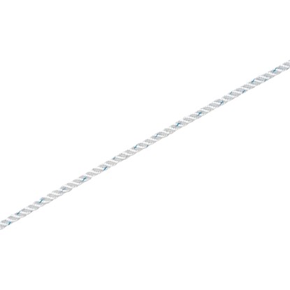 LUX-TOOLS PA kötél sodrott fehér 6 mm - méteráru