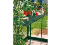 Alumínium asztal 120 cm x 56 cm zöld lehajtható Alumínium asztal 120 cm x 56 cm zöld lehajtható