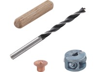 Wolfcraft dübelkészlet 6 mm átmérő 31 részes Wolfcraft dübelkészlet 6 mm átmérő 31 részes