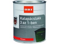 OBI kalapácslakk sötétzöld 3 az 1-ben 0,75 l OBI kalapácslakk sötétzöld 3 az 1-ben 0,75 l