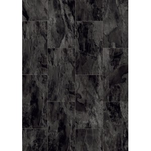 Kronoflooring Binyl Pro Brecon Slate laminált, vízálló laminált padló sötét kő hatású.