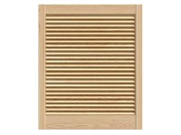 Nyitott lamellás fenyőajtó 720 mm x 594 mm