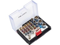 LUX bit- és dugókulcskészlet, 28 részes LUX bit- és dugókulcskészlet, 28 részes