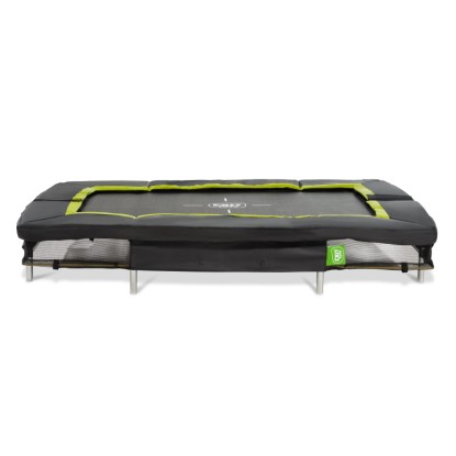Exit Silhouette sports süllyesztett trambulin 153 cm x 214 cm fekete
