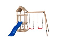 Swing King Noa játszótorony 234 cm x 265 cm x 280 cm kék FSC Swing King Noa játszótorony 234 cm x 265 cm x 280 cm kék FSC