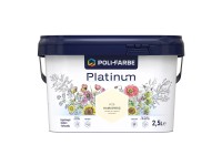 Poli - Farbe Platinum beltéri falfesték diszperziós Hamuvirág 2,5 l