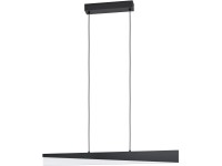 Eglo Isidro LED-es függőlámpa 110 cm x 6 cm x 79,5 cm fekete szatinált Eglo Isidro LED-es függőlámpa 110 cm x 6 cm x 79,5 cm fekete szatinált
