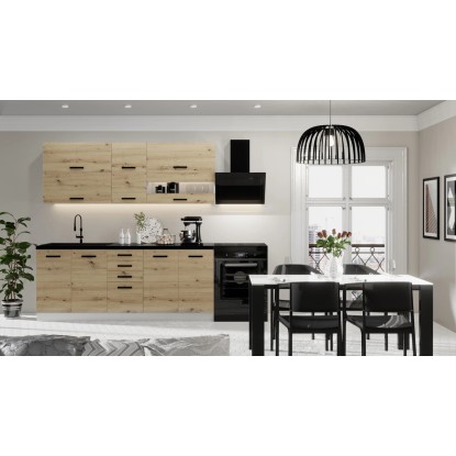 Trend konyhabútor 200 cm artisan tölgy