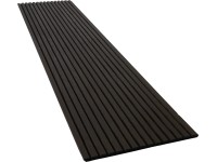 Akusztikus panel falburkolat füstölt tölgy fekete akusztikus filc 240 cm Akusztikus panel falburkolat füstölt tölgy fekete akusztikus filc 240 cm