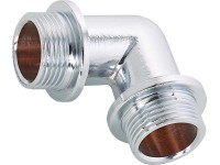 OBI menetes könyök 26,4 mm (R 3/4) krómozott sárgaréz OBI menetes könyök 26,4 mm (R 3/4) krómozott sárgaréz