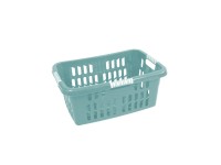 Flair Ruháskosár 'Luxus' 3 fogantyúval zöldes kék Flair Ruháskosár 'Luxus' 3 fogantyúval zöldes kék