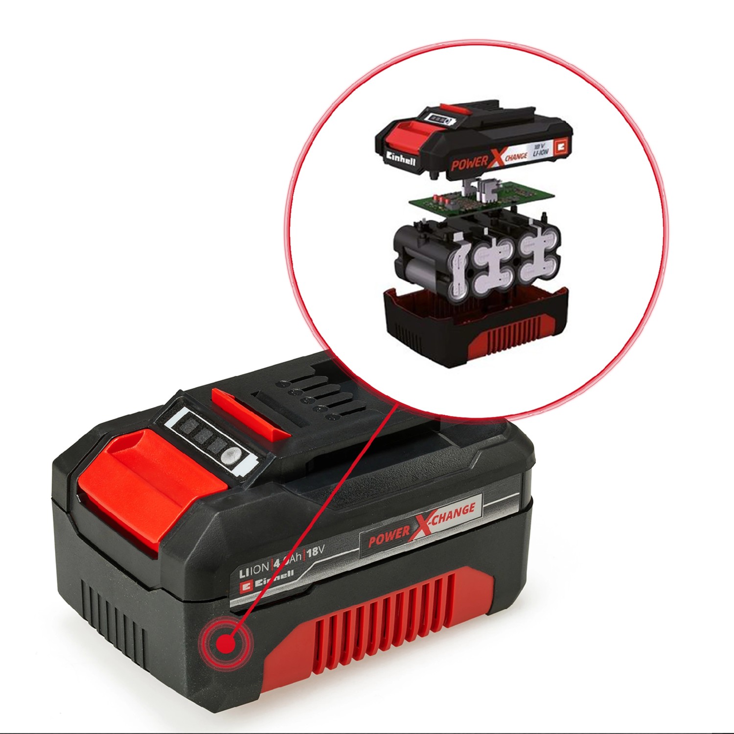 Einhell Power X Change akkumulátor PXC Twinpack 2 x 18 V 4 Ah vásárlása