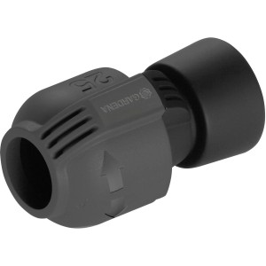 Gardena 25 mm x 25 mm-es csatlakozó belső menettel sprinkler rendszerekhez.