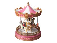 Konstsmide lovas körhinta LED-es jelenet 14 színes diódával zenével Konstsmide lovas körhinta LED-es jelenet 14 színes diódával zenével