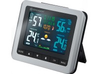 Időjárás-állomás ezüst-fekete