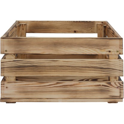 Faláda L erdeifenyő lángolt 23,9 cm x 39 cm x 29,2 cm