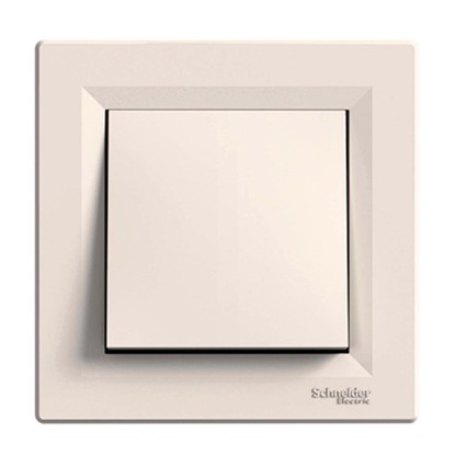 Asfora 102 kétpolusú kapcsoló bézs