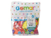 Gemar színes lufi szett  50 darab