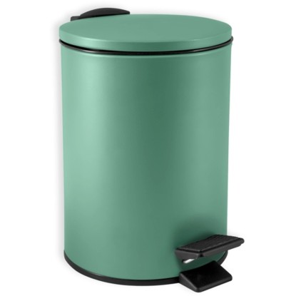 Spirella Adelar pedálos szemetes 3 l zöld matt