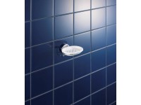 Wenko Vacuum-Loc Milazzo fali szappantartó, króm-fehér Wenko Vacuum-Loc Milazzo fali szappantartó, króm-fehér