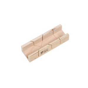 LUX Gérvágó láda Classic, 245 mm nyírfa, pontos 45°/90°-os vágásokhoz.