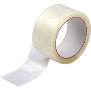 LUX Átlátszó csomagolószalag, 66 m x 50 mm, a kartonok csendes és biztonságos csomagolásához.