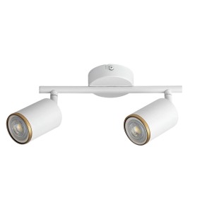 Rábalux NOLIE spotlámpa matt fehér GU10 2x MAX 15W IP20