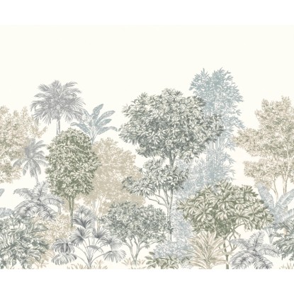 Komar fotótapéta Painted Palms 300 cm x 250 cm