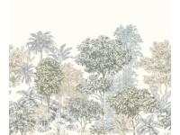 Komar fotótapéta Painted Palms 300 cm x 250 cm