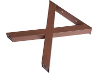 X-alakú padalátét rozsda