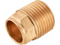 OBI forrasztható átmenő közcsavar 15 mm x 21 mm (R 1/2) vörösöntvény OBI forrasztható átmenő közcsavar 15 mm x 21 mm (R 1/2) vörösöntvény