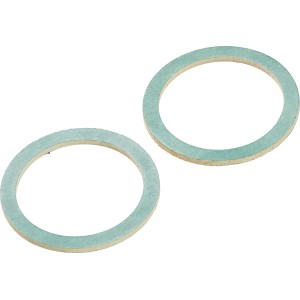 Két darab rosttömítés, Ø 30/38 mm, vízvezeték szereléshez.