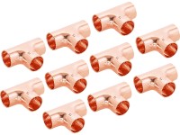 Forrasztható T-idom 15 mm réz 10 darab Forrasztható T-idom 15 mm réz 10 darab