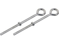 Szemes feszítőcsavar horganyzott M6 x 100 mm 2 db Szemes feszítőcsavar horganyzott M6 x 100 mm 2 db