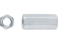 LUX M10 x 30 mm-es horganyzott összekötő anya - értékesítés súlyra