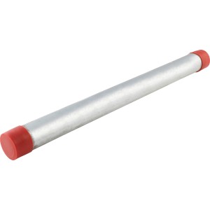 Egyenes temperöntvény fitting, 33,3 mm (R 1) x 400 mm, két külső menettel.