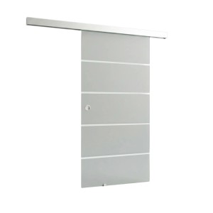 Doorlegro tolóajtó készlet EasySlide 65 szatén 4-csíkos 205 cm x 90 cm