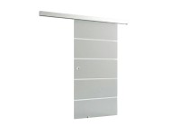 Doorlegro tolóajtó készlet EasySlide 65 szatén 4-csíkos 205 cm x 90 cm Doorlegro tolóajtó készlet EasySlide 65 szatén 4-csíkos 205 cm x 90 cm
