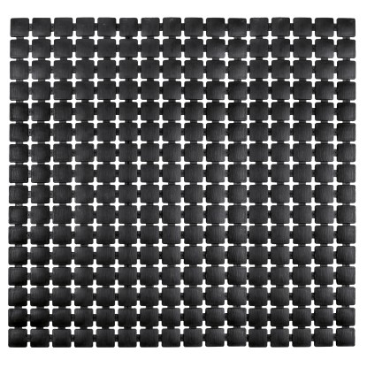 Kleine Wolke Gatty zuhanyszőnyeg 54 cm x 54 cm fekete