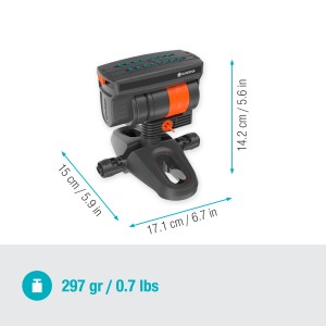 Gardena OS 90 négyszögletes esőztető: Esőztető a Micro-Drip-System területének öntözéséhez.