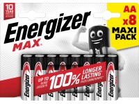 Energizer alkáli elem Max AA Mignon 8 darab Energizer alkáli elem Max AA Mignon 8 darab