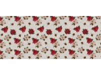 Rex Deco viaszosvászon terítő Mikulás virág 140 cm széles méteráru Rex Deco viaszosvászon terítő Mikulás virág 140 cm széles méteráru