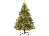 Nagano fenyő LED világítással 91 cm átmérő x 150 cm zöld Nagano fenyő LED világítással 91 cm átmérő x 150 cm zöld