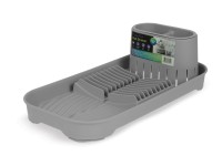 Flair Edényszárító Style kicsi Szürke 38 cm x 11,5 cm x 19 cm Flair Edényszárító Style kicsi Szürke 38 cm x 11,5 cm x 19 cm