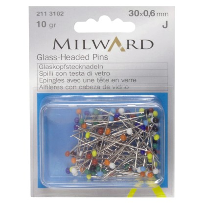 Gombostű acél 30 mm x 0.6 mm