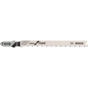 Bosch T101B dekopírfűrészlap tiszta favágásokhoz.